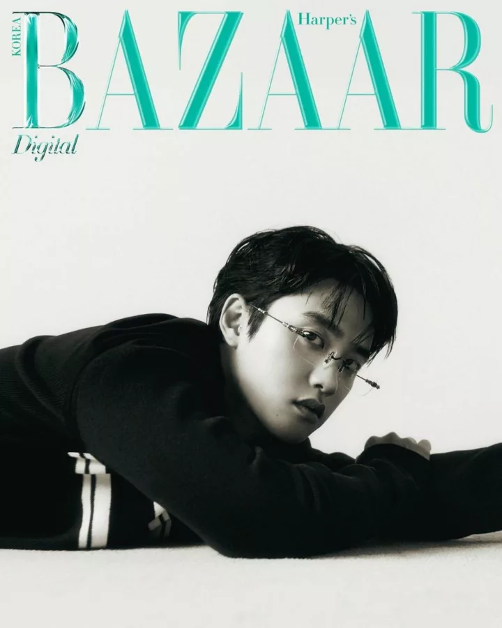 عضو EXO والفنان المنفرد DO لفت انتباهه باعتباره نموذج الغلاف للعدد الرقمي لشهر مايو من مجلة " Harper's Bazaar ".